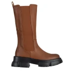 Cizme dama maro din piele ecologica Rosalinda