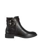 Botine dama negre din piele ecologica Deliza