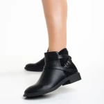 Botine dama negre din piele ecologica Darinda
