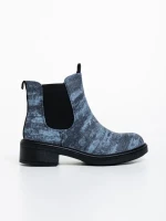 Botine dama negre din piele ecologica Desirae