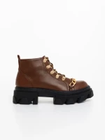 Ghete dama maro din piele ecologica Elinora