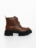 Ghete dama maro din piele ecologica Lunaria