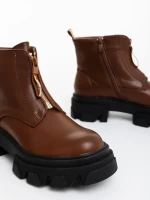 Ghete dama maro din piele ecologica Lunaria