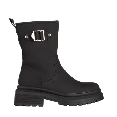 Cizme dama negre din piele ecologica Gisselle