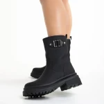 Cizme dama negre din piele ecologica Gisselle