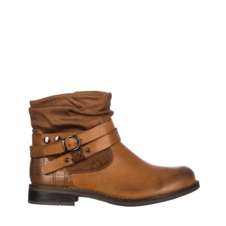 Botine dama Pertina camel