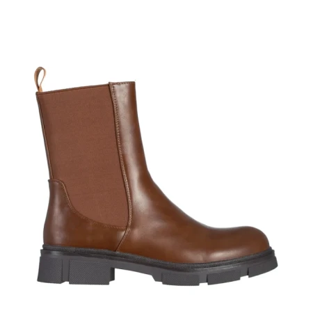 Cizme dama maro din piele ecologica Kiana