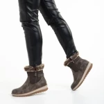 Cizme dama maro din piele ecologica Emmie