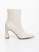 Botine dama bej din piele ecologica Terazia