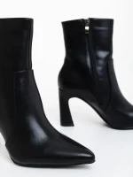 Botine dama negre din piele ecologica Terazia