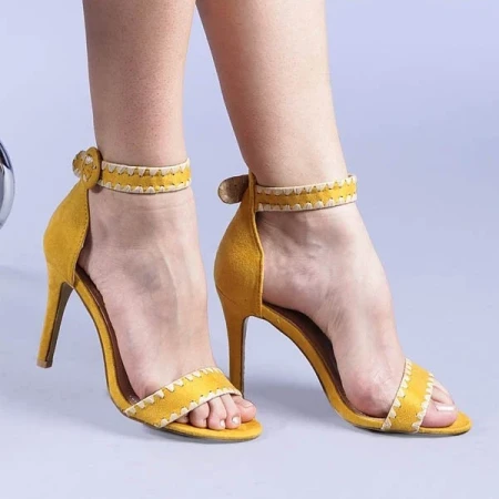 Sandale dama Usaghi galbene