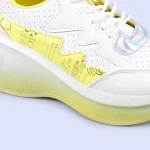 Pantofi sport dama Sabah galbeni