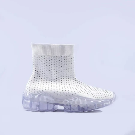 Pantofi sport dama Carlia albi
