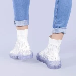 Pantofi sport dama Carlia albi