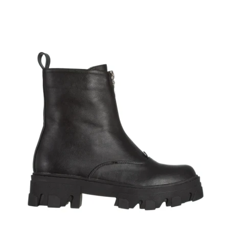 Cizme dama negre din piele ecologica Clarisse