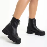 Cizme dama negre din piele ecologica Clarisse