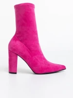 Cizme dama fucsia din material textil Annelies