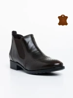 Ghete dama maro din piele naturala Raeka