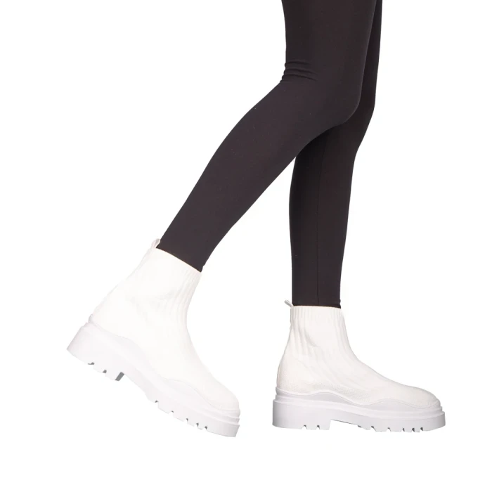 Pantofi sport dama Triza albe