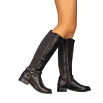 Cizme dama Peliz negre