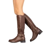 Cizme dama Peliz camel