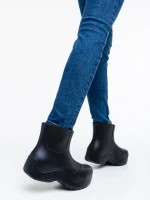 Cizme dama negre din cauciuc Apolena