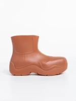 Cizme dama bej inchis din cauciuc Apolena