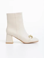 Cizme dama bej din piele ecologica Aliah