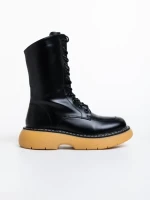 Cizme dama negre din piele ecologica Ailsa