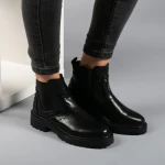 Botine dama Grim negre