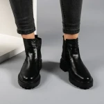 Botine dama Grim negre