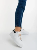 Pantofi sport dama negri din piele ecologica Lorimar