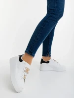 Pantofi sport dama negri din piele ecologica Lorimar