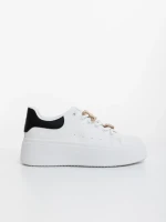 Pantofi sport dama negri din piele ecologica Lorimar