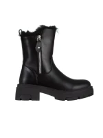 Ghete dama negre din piele ecologica Pallie