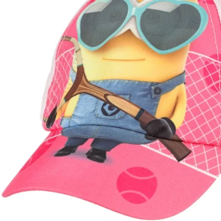Sapca fete Minions Tenis roz