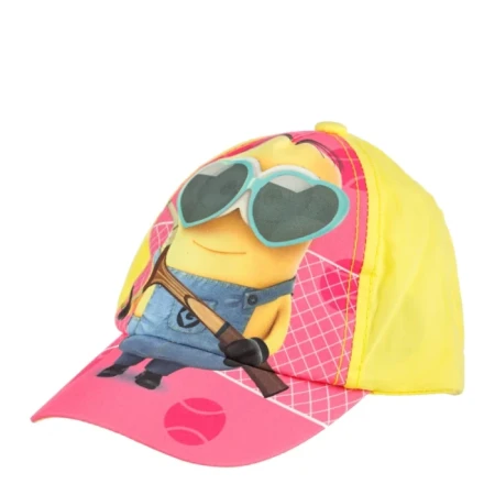 Sapca fete Minions Tenis galbena