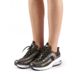 Pantofi sport dama Nikol verzi