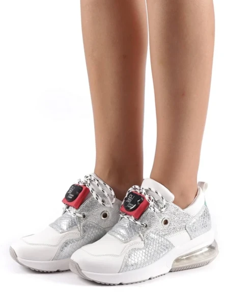 Pantofi sport dama Viorelia albi