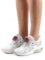 Pantofi sport dama Viorelia albi