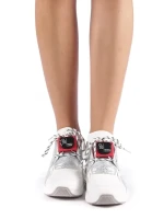 Pantofi sport dama Viorelia albi