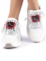 Pantofi sport dama Viorelia albi