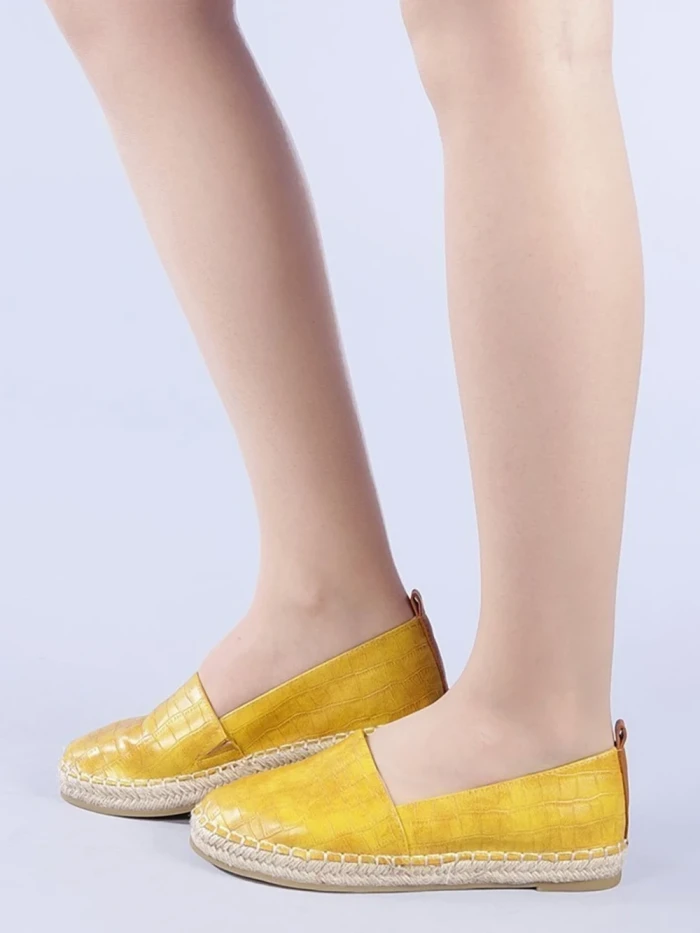 Espadrile dama Ioana galbene