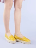 Espadrile dama Madalina galbene