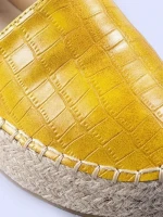 Espadrile dama Madalina galbene