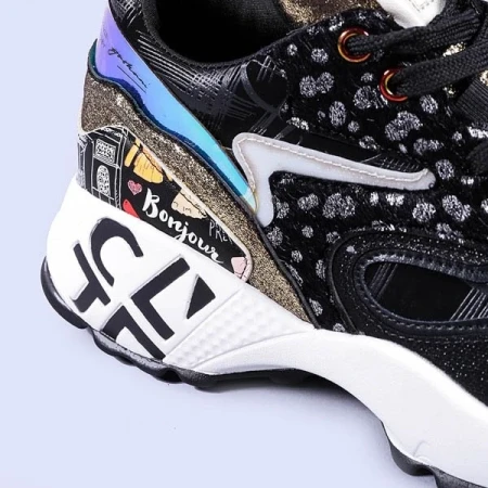 Pantofi sport dama Petrina negri