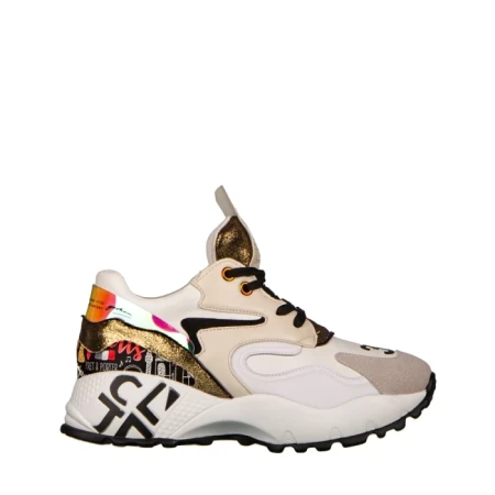Pantofi sport dama Petrina albi