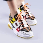 Pantofi sport dama Ventura albi