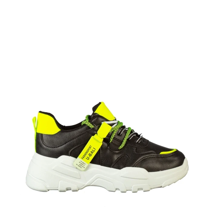 Pantofi sport dama Pemota verzi