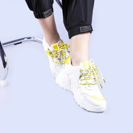 Pantofi sport dama Pemota galbeni